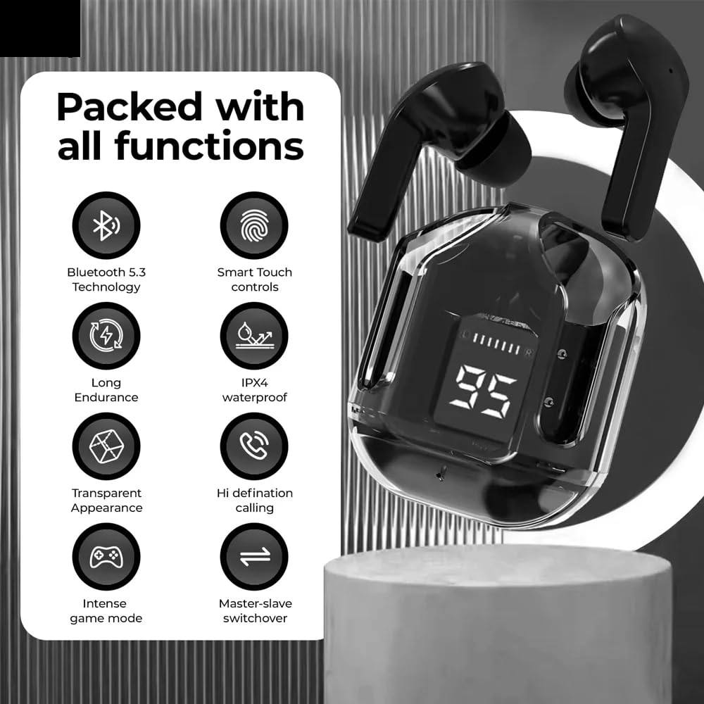 Casti Wireless LED Display Pro(Black)